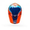 KASK MOTOCYKLOWY BELL MX-10 MIPS WAVE ORANGE BLUE M